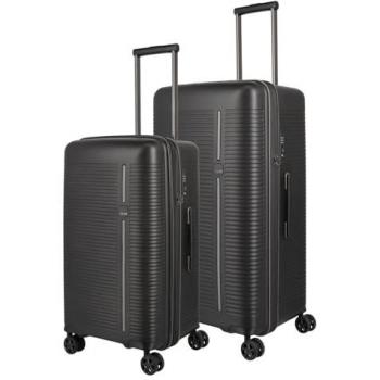 Roomer 4W Trolley Set de valises noir, modèle M/L