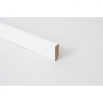 Profilo Battiscopa in MDF Bianco 14 mm x 40 mm – 2400 cm