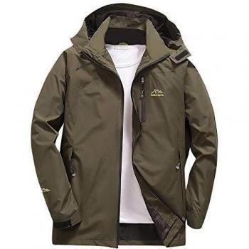 Homme Zip Femme Couleur Unie Confort Mixte Outdoor Étanche Camping Softshell Vestes Bleu Royal Taille M
