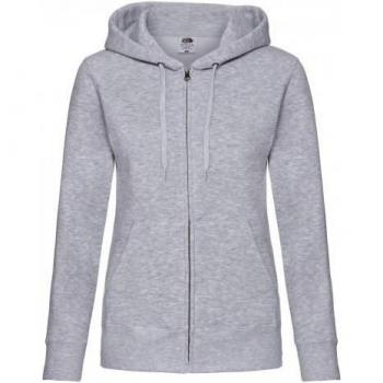 Fruit of the Loom Premium Heather Hooded Zip Jacket