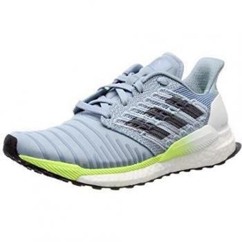Adidas Solar Boost W, Women's Running Shoes, Grey (Ash Grey S18/Onix/Hi/Res Yellow), 5 UK (38 EU)