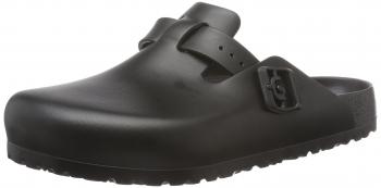 Birkenstock Boston, Sabots Mixte Adulte, Noir, 43 EU