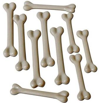 Witch Doctor‑Knochenbag von Rubie’s – 10 Stück, Einheitsgröße, Weiß, 14+