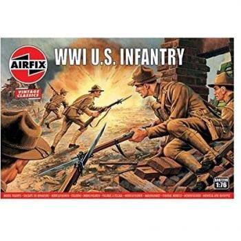 Airfix WWI US Infantry 1/72 Scale Figures