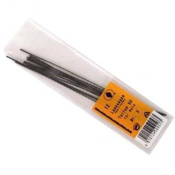 2 Laubsägeblätter 130mm, Taifun 50, Größe 5, für harte Hölzer