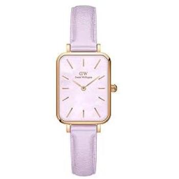 Daniel Wellington Quadro MOP Watch Pastel Purple (Lavender), One Size Women