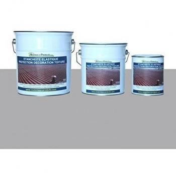 Étanchéité Élastique Protection Décoration Toiture Gris Ciment 20 Kg