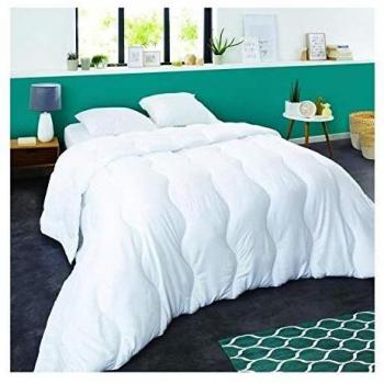 Couette haut de gamme Sweetnight avec satin de coton, dimensions 200x200 cm