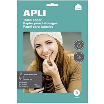 Papel para tatuajes Apli Inkjet 2H
