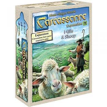 Z-Man Games' Carcassonne Add-On: Hills & Sheep (Expansion 9)
