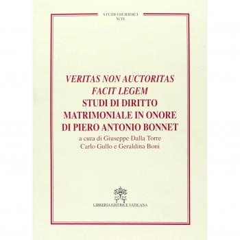 Veritas non auctoritas facit legem studi di diritto matrimoniale in onore di Pietro Antonio Bonnet