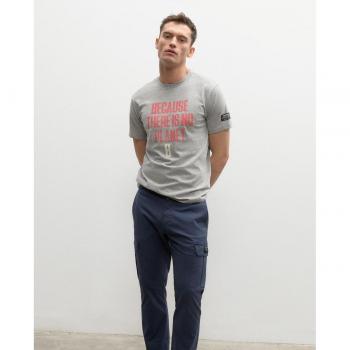 Polo Homme MINAALF Ecoalf en Gris