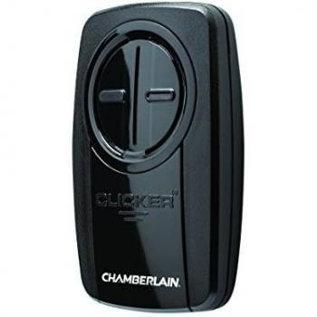 Chamberlain Black KLIK3U-BK Garage Door Opener – Remote Control Version