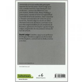 L'art de la ficció: amb exemples de textos clàssics i moderns (Bolsillo) (Tapa blanda).