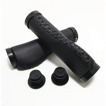 G40 Poignées confortables en cuir pour vélo