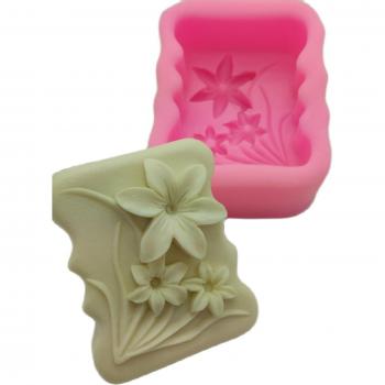 Molde Artesanal de Silicona para Jabón y Velas