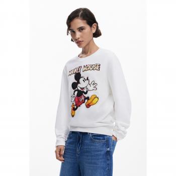 Sudadera Desigual Mickey Mouse™ en color blanco