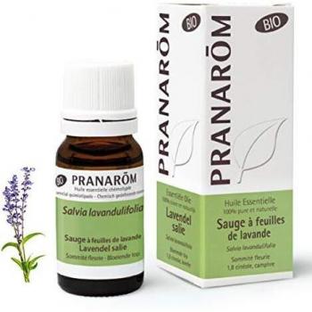 Pranarom Therapeutic Grade Lavender Leaf Sage Essential Oil 10 ml
