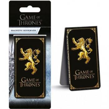 Lannister Insignia Magnetlesezeichen 15,5 cm Gold-Schwarz