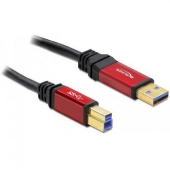 Delock USB 3.2 1st Gen USB-A plug, USB-B plug 5.00 m