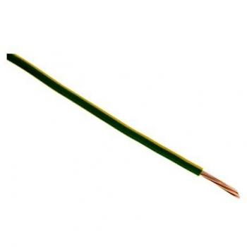 Câble d'alimentation HO7V-R 6mm² Vert/Jaune