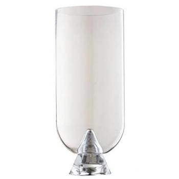 Vaso AYTM Glacies, grande, trasparente, 29 cm, vetro soffiato a bocca