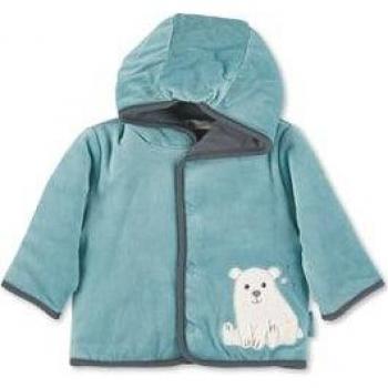Giacca con cappuccio Sterntaler Nicki Elia turchese scuro