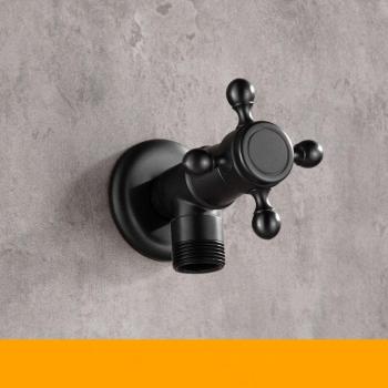 Black Oil Rubbed Bronze Mixer Faucet for Garden and Bathroom