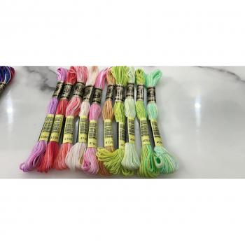 Color Variation Embroidery Floss