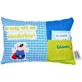 Glückshelden Geschenkkissen Sei wunderbar