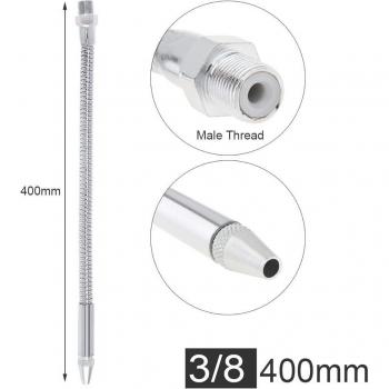 Tube flexible métal tête ronde 400 pouces