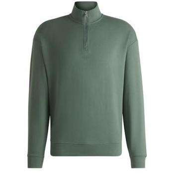 Durty244 Sudadera Hombre Verde Hugo