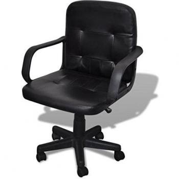 Silla de Oficina Negra con Diseño Sofisticado – 59x51x88 cm
