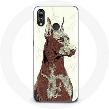 Doberman Dog Breed Phone Case for Huawei P20 Lite