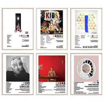 Art Décoratif Eocici – Ensemble de 6 affiches