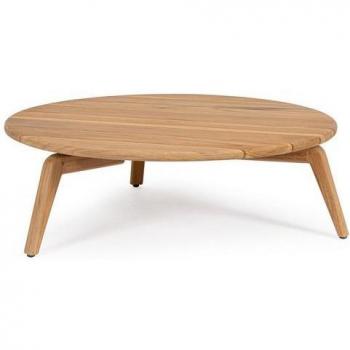 Runder Gartencouchtisch aus Teak Ø 90 cm