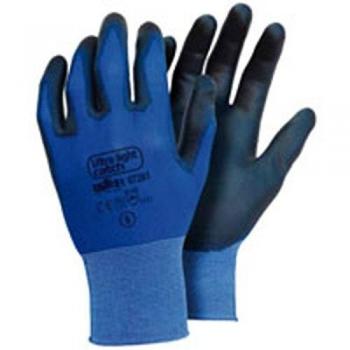 Starter Catch Guanto Light poliuretano taglia 10 Nero Nylon Blu