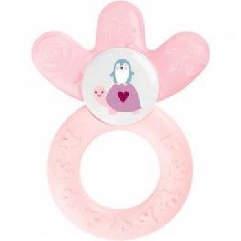MAM Baby-Kühlbeißring Cooler für Mädchen ab 4 Monaten, in Rosa