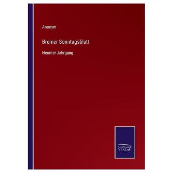 Bremer Sonntagsblatt: Neunter Jahrgang