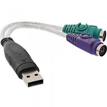 InLine® USB zu PS/2 Konverter für Maus und Tastatur