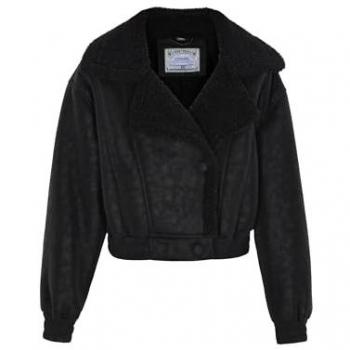Dreimaster Vintage Damenjacke Schwarz M