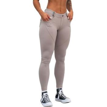 Nebbia White Lift-Up Jogger Pants – Women S