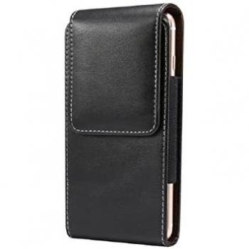 Funda de Piel Negra para Umidigi Bison (2021) con Pasador