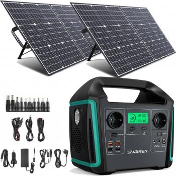 Generatore Swarey S1000 con pannelli solari 100W