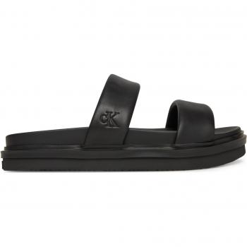 Ciabatte Flat Molded Calvin Klein Jeans Lth Nero