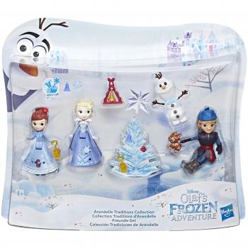 Jouet Arendelle: Mini-Poupée et Playset « La Reine des Neiges »