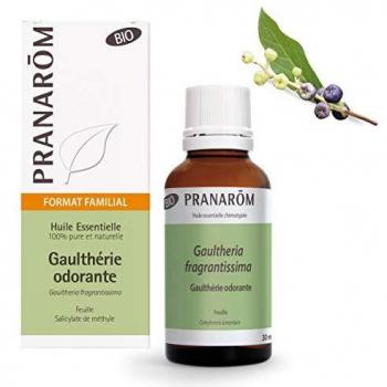 Pranarom's Organic Wintergreen (Gaultheria Olorosa) Essential Oil, 30 ml