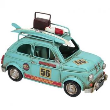 Voiture Vintage Métallique – Signes Grimalt, bleu