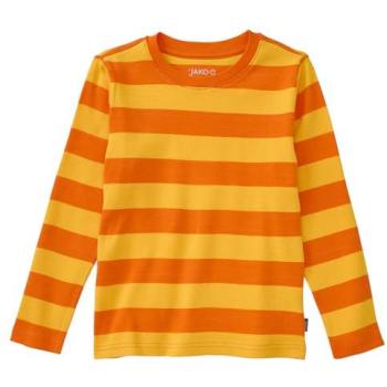 Orange Streifen‑Herrenshirt Tchibo Jako‑O, Größe 92/98