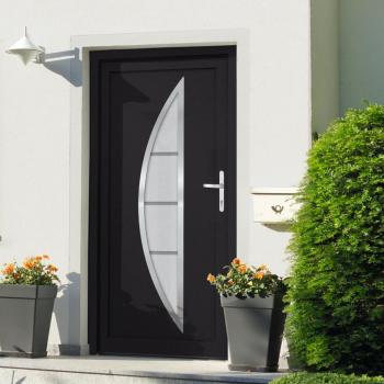 Anthracite PVC Door 108x200 cm